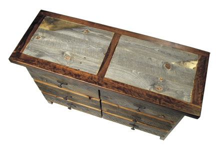 Reclaimed wood dresser lg Reclaimed Wood Furniture
