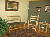 Rustic Commercial Log Furniture