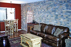 Decorating with log furniture